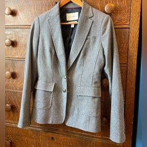 Women’s classic Westminster tweed jacket from Banana Republic, size 2